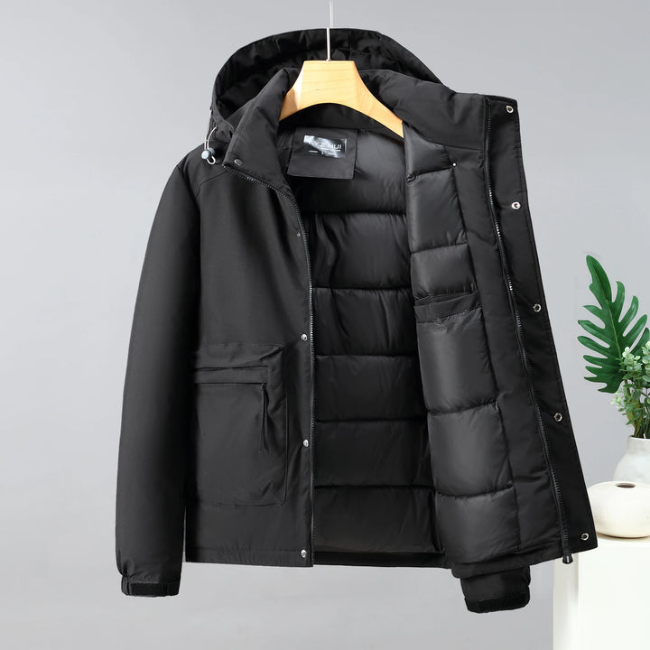 Men’s Outdoor Cycling Fleece Jacket – Lightweight Warm Workwear Coat for Teens