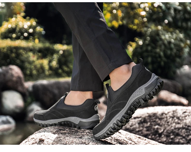 Men’s Walking Shoes 2023 – Comfortable Autumn & Winter Sneakers, Big Size Casual Footwear