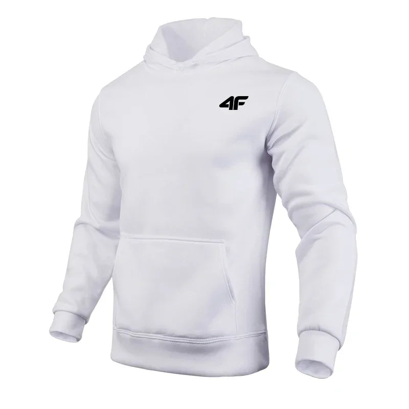 Men’s Hooded Sweatshirt – All-Season Casual Outdoor & Gym Jacket
