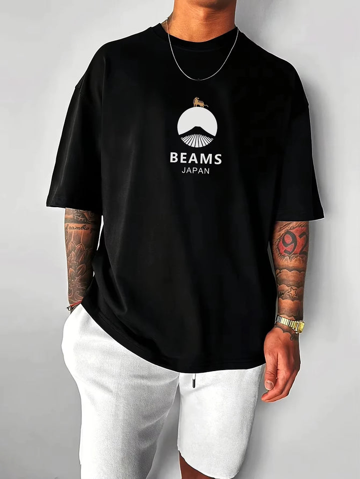 2026 New Summer men's and women's T-shirts, made of soft fabric, with fashionable pattern prints, suitable for daily commuting
