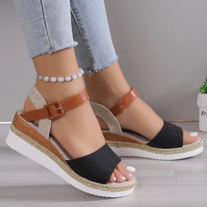 Women’s Wedge Sandals – Casual Elegant Soft Summer Shoes