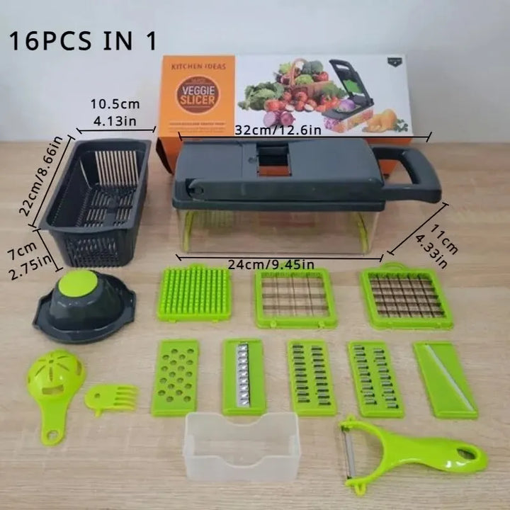 ChefMate™ 16-in-1 Food Chopper Set