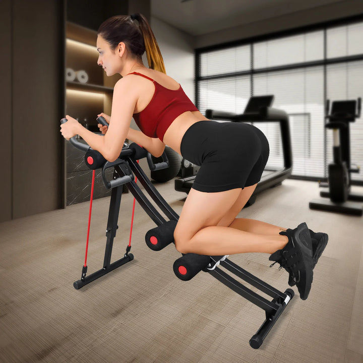 CoreMax™ Foldable Ab Trainer with LCD Display