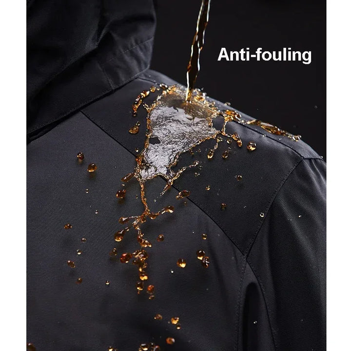 Men’s Winter Ski Jacket – Waterproof Windproof Snowboard & Trekking Coat