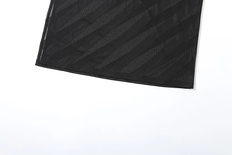 Black Evening Dresses For Women Clothing Backless Vestidos Elegantes Para Mujer See Through Sexi Night Dress Hot Club Outfit