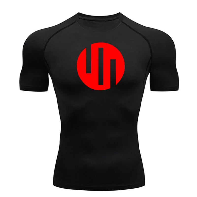 Men's Compression Shirts Long Sleeve Workout Gym T-Shirt Running Top Cool Dry Sports Baselayer Undershirts Sun Protection Skin