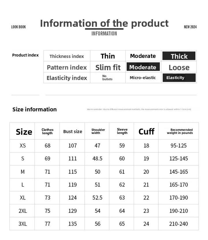 Men’s Hooded Outdoor Jacket – Versatile Autumn & Winter Wear