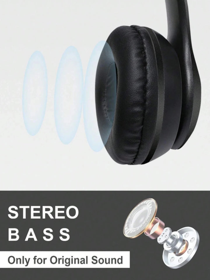 سماعات رأس بلوتوث قابلة للطي تغطي الأذن