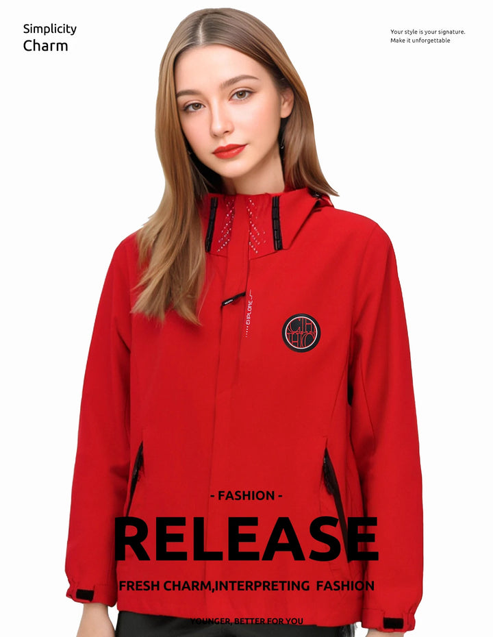 Unisex Spring Interchange Jacket – Lightweight Outdoor Mountaineering Zip Coat