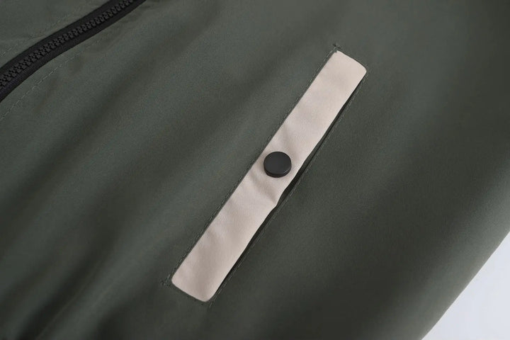 Men’s Casual Sports Baseball Jacket – Trendy Spring & Autumn Outerwear