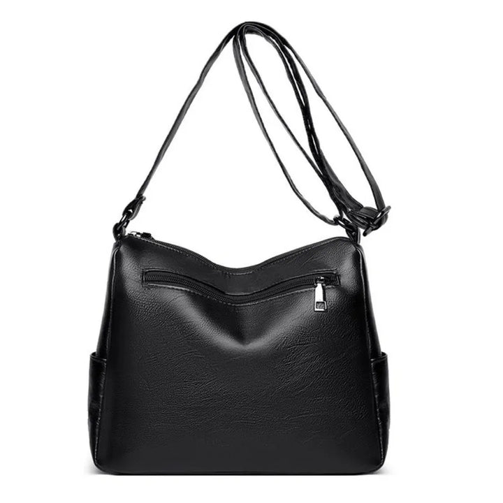 Luxury Women’s Leather Handbag – Multi-Pocket Crossbody & Shoulder Bag 2024