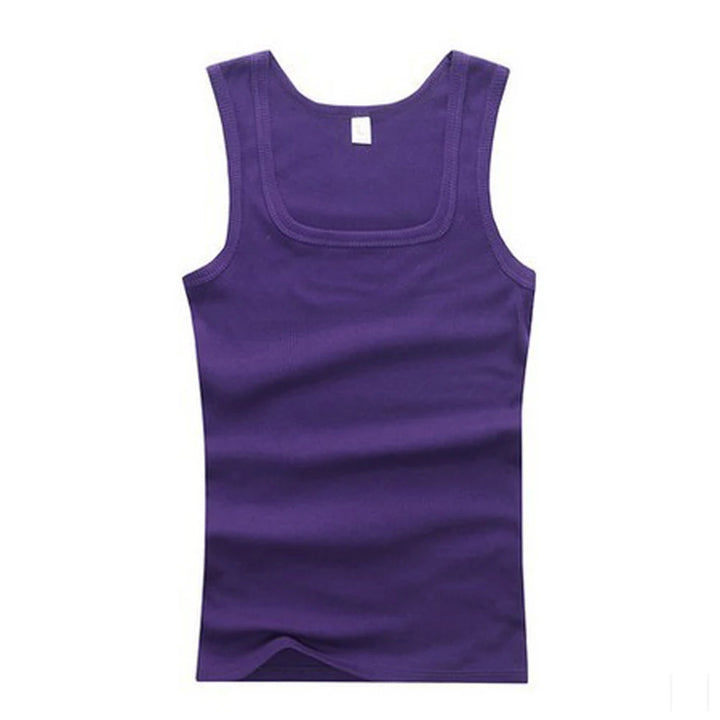 2024 Men’s Cotton Tank Top – Sleeveless Sports Vest, Quick Drying