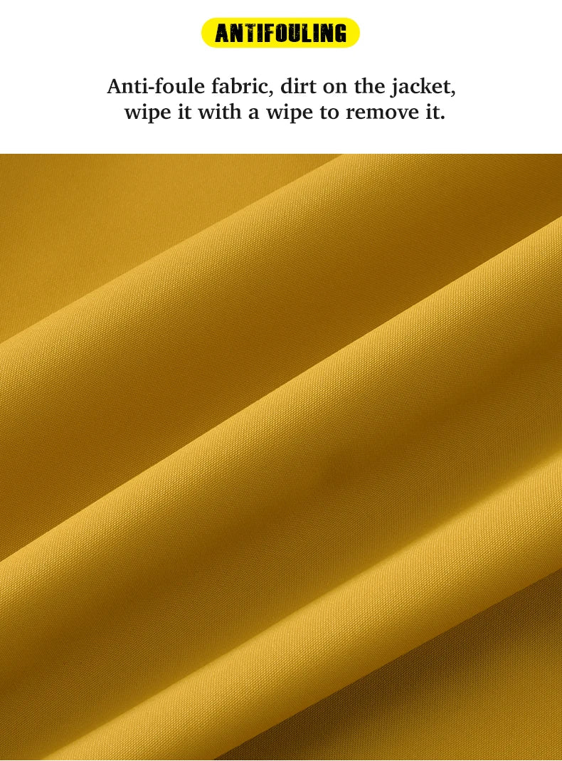 JNLN Unisex Waterproof Fleece Jacket – Windproof Thermal Coat for Hiking, Skiing & Outdoor Activities