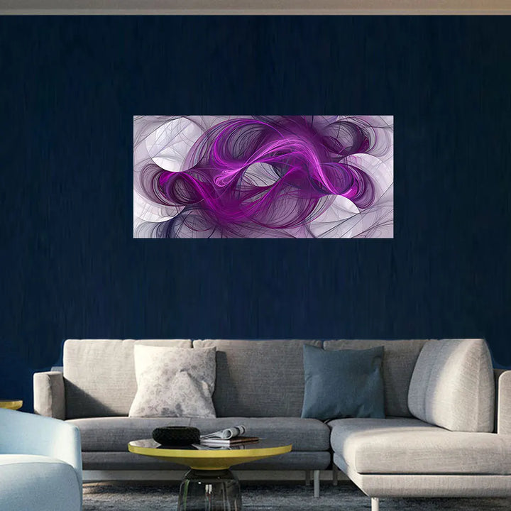 “Floating Gold Mesh Canvas – Large Abstract Wall Decor”