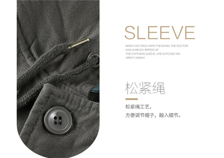 Men’s Hooded Winter Jacket – Warm Casual Fleece Bomber Parka, Up to 4XL