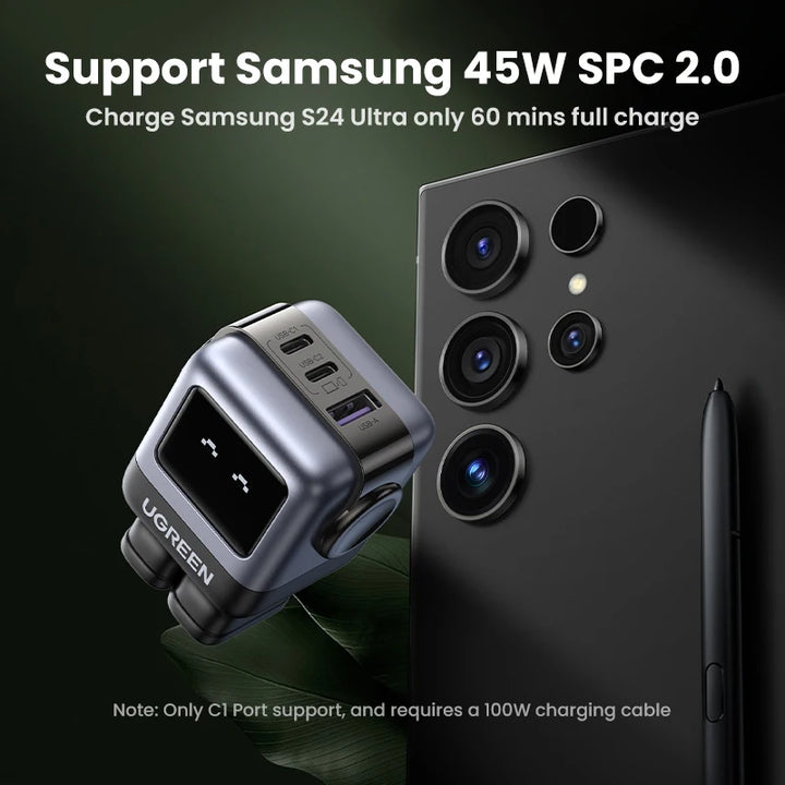 شاحن روبو تشارجر™ السريع بتقنية GaN بقدرة 65 واط