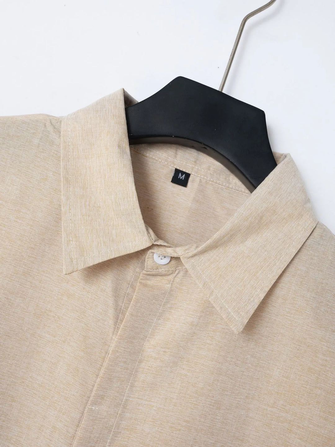 Mens Golf Shirts for Men Summer Beach Loose Shirt Button Down Short Sleeve Blouses Solid Print Casual Linen Shirts Streetwear
