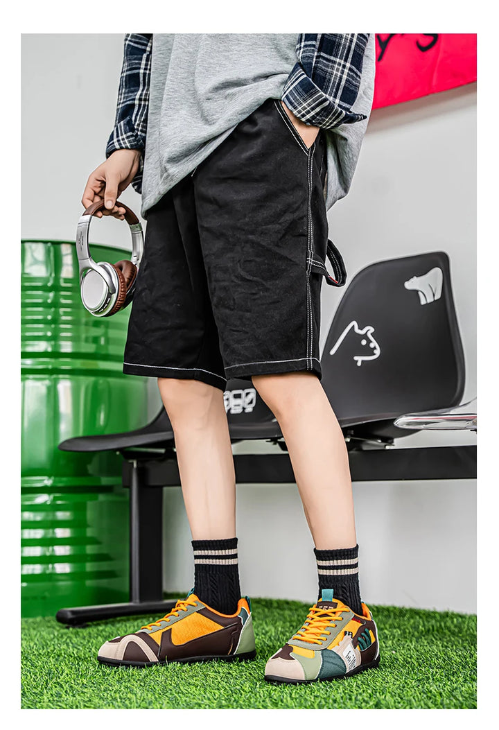 Shoes for Men's Casual Sports Shoes Fashion Breathable Outdoor Running Sneakers Comfortable Summer Walking Shoes Man Footwear