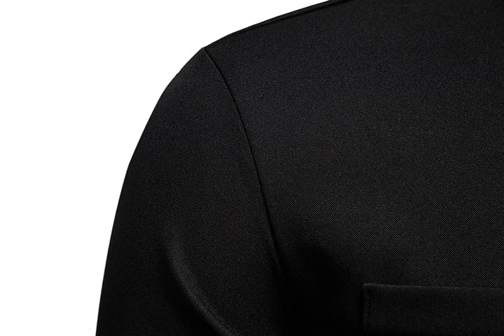 2025 Spring New Men Shirt Chinese Style Clothing Slim Fit Long Sleeves Shirt Camisa Social Office Wear Mandarin Collar Shirt