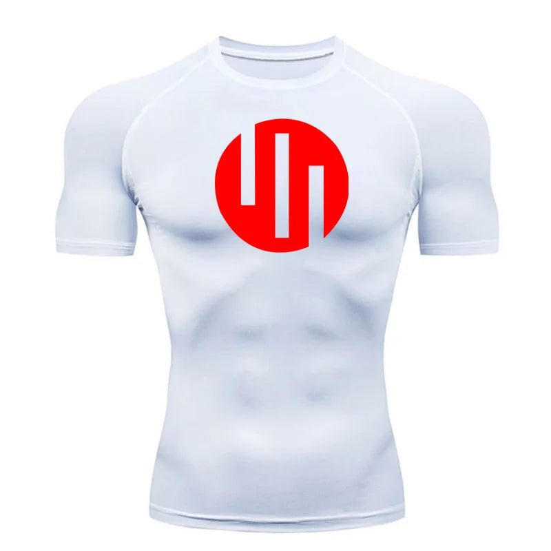 Men's Compression Shirts Long Sleeve Workout Gym T-Shirt Running Top Cool Dry Sports Baselayer Undershirts Sun Protection Skin