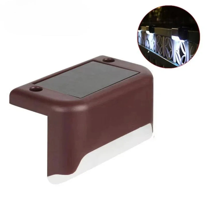 LumiStep™ Solar Stair Lights – Waterproof