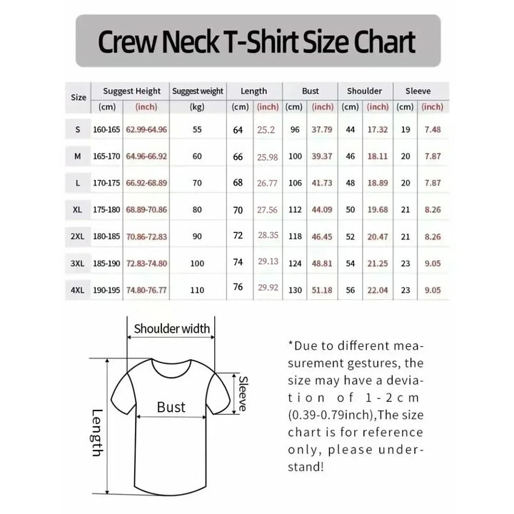 Men's/Women's T-shirts  ICharlie  Cotton T-shirts  Short-sleeved T-shirts  Front-necked Tops  Patterned Printed