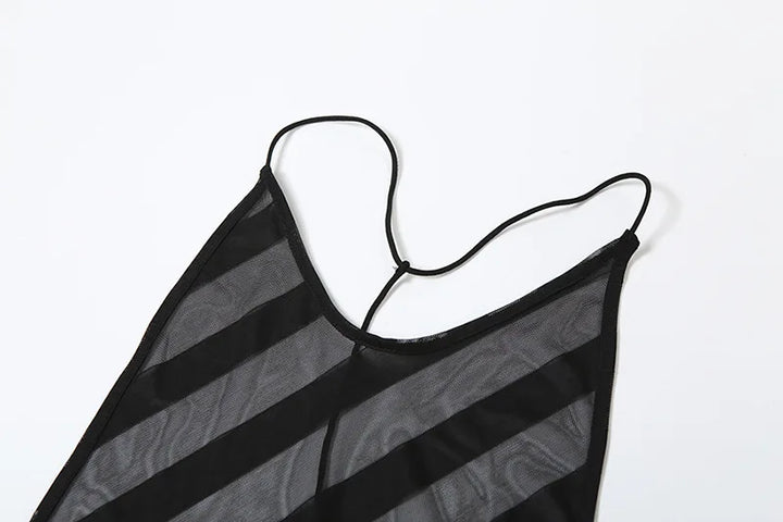 Black Evening Dresses For Women Clothing Backless Vestidos Elegantes Para Mujer See Through Sexi Night Dress Hot Club Outfit