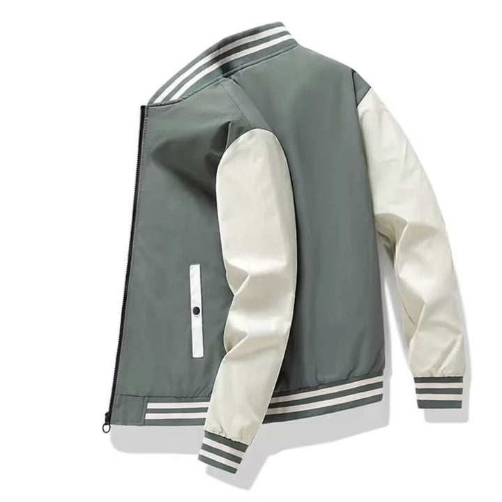 Men’s Casual Sports Baseball Jacket – Trendy Spring & Autumn Outerwear