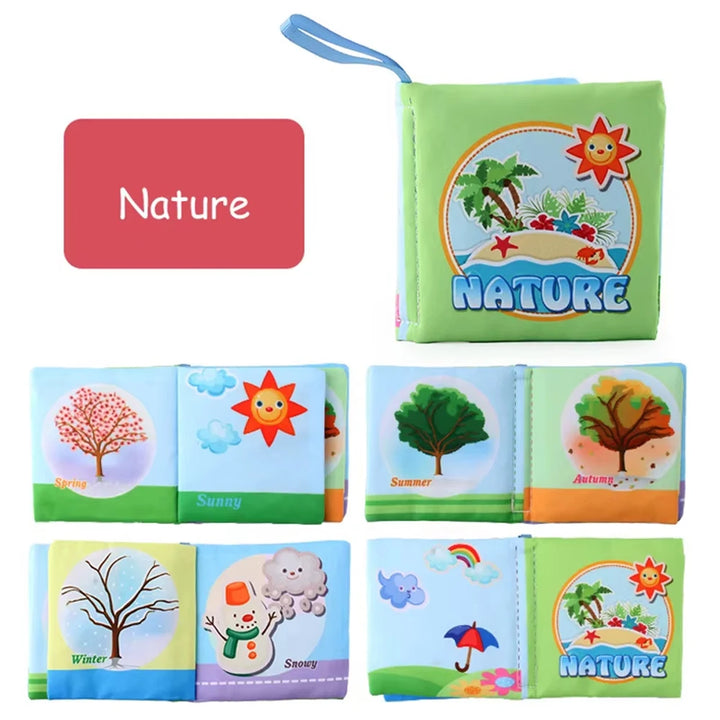 LittleLearners™ BPA-Free Cloth Book Set