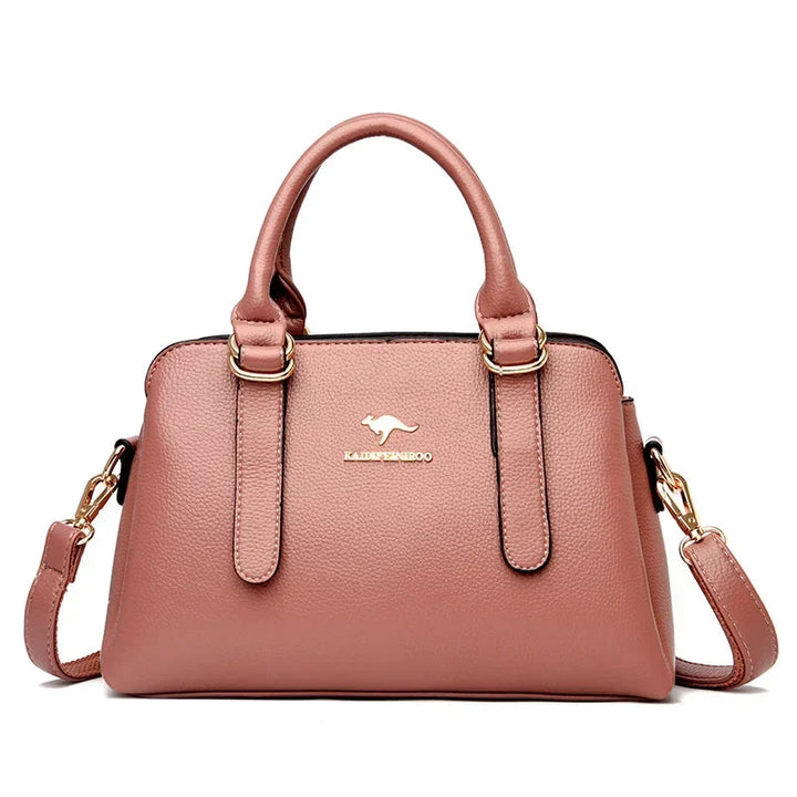 Luxury Women’s PU Leather Shoulder Bag – Designer Messenger Handbag