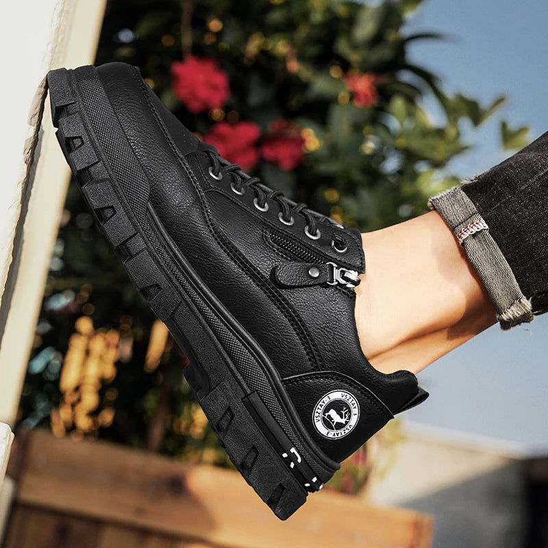 2025 New Men's Fashion Business Casual Shoes - Trendy, Versatile, Comfortable & Lightweight Men's Footwear