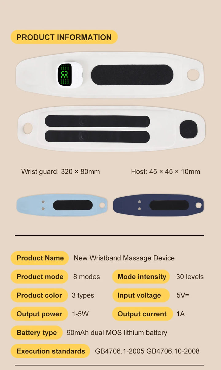 VitaWrist™ Fatigue Relief Massager