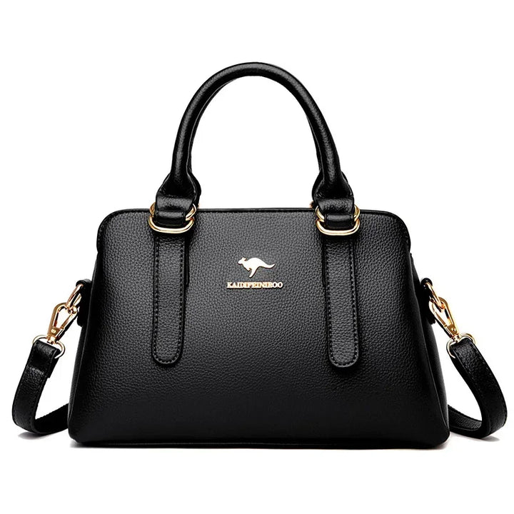 Luxury Women’s PU Leather Shoulder Bag – Designer Messenger Handbag