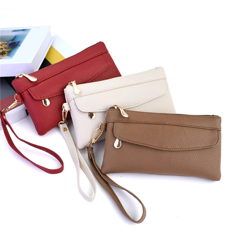 Women’s PU Leather Wallet – Phone & Coin Purse