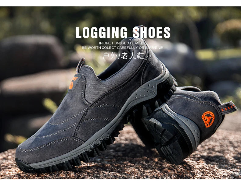 Men’s Walking Shoes 2023 – Comfortable Autumn & Winter Sneakers, Big Size Casual Footwear