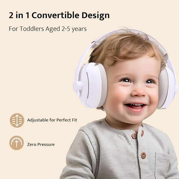 TinyGuard™ 2-in-1 Baby Noise Earmuffs