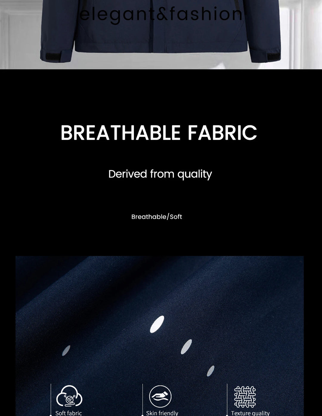 Unisex Interchange Outdoor Jacket – Lightweight Spring Mountaineering Zip Coat