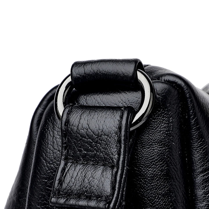 Luxury Women’s Leather Handbag – Multi-Pocket Crossbody & Shoulder Bag 2026