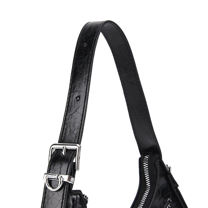 Women’s PU Leather Crossbody Bag – Vintage Hobo Clutch Handbag