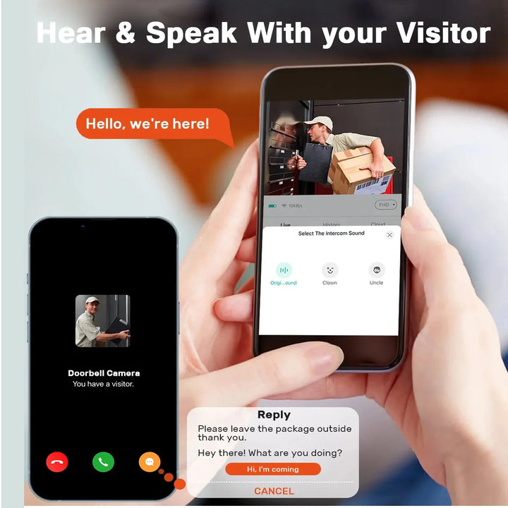 HomeSecure™ WiFi Video Doorbell