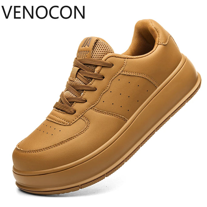 VENOCON Minimalist Wide Toe Box Sneakers – Fabric & Leather