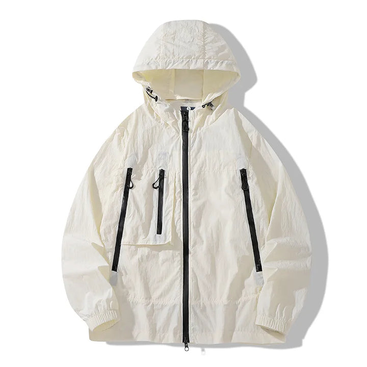 Unisex Waterproof & Windproof Outdoor Jacket – Breathable Coat for Fishing, Camping & Autumn Activities