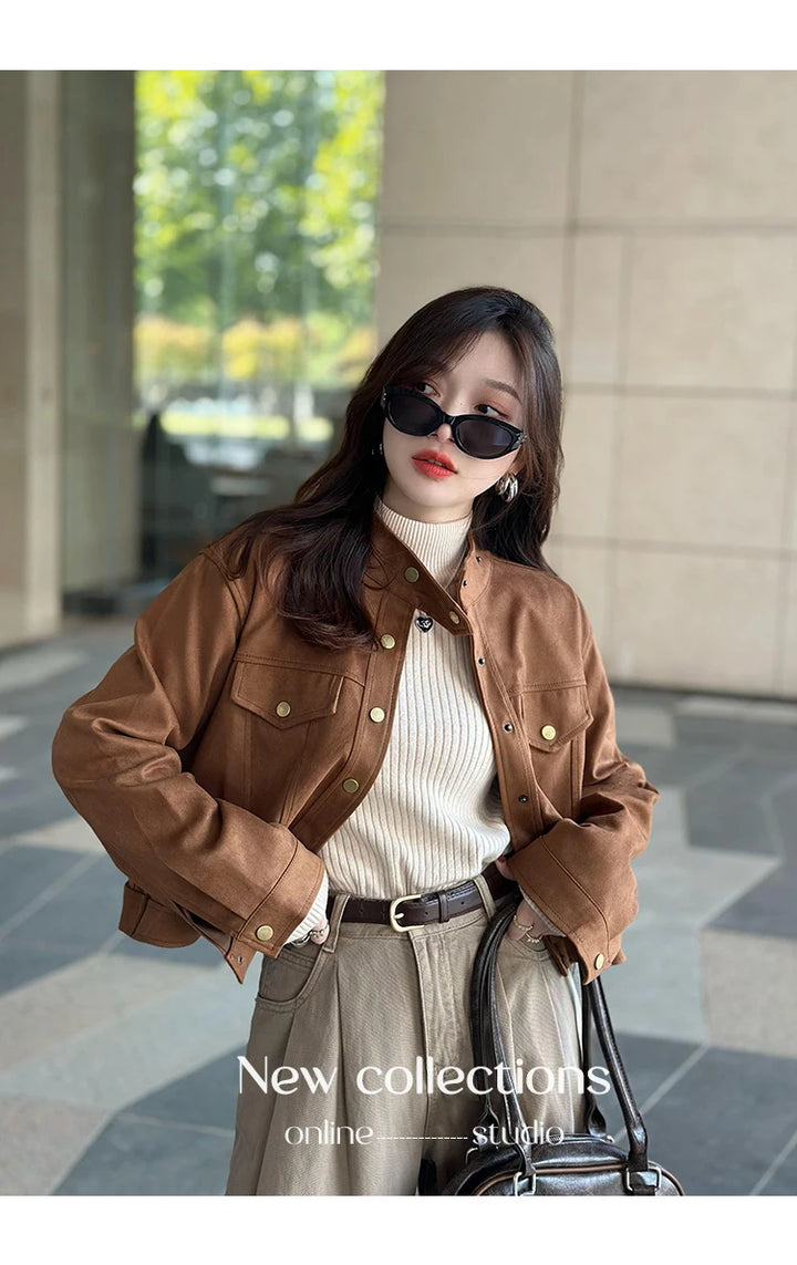 2025 Women’s Turtleneck Sweater – Thick Velvet-Lined Winter Pullover