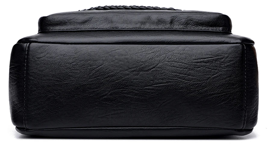 Luxury Women’s Leather Handbag – Multi-Pocket Crossbody & Shoulder Bag 2026