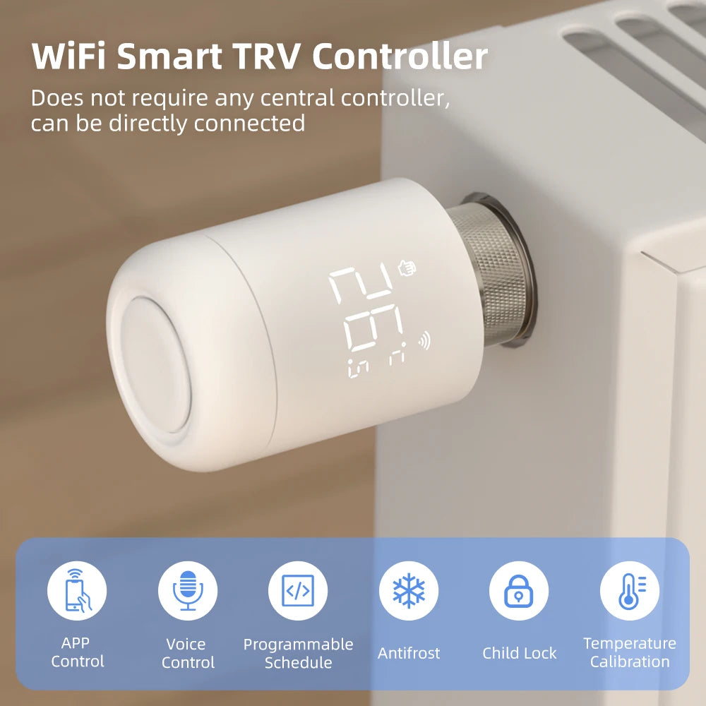صمام ترموستات Tuya™ WiFi TRV