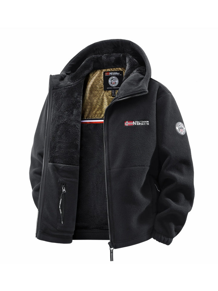 Men’s Hooded Outdoor Jacket – Versatile Autumn & Winter Wear