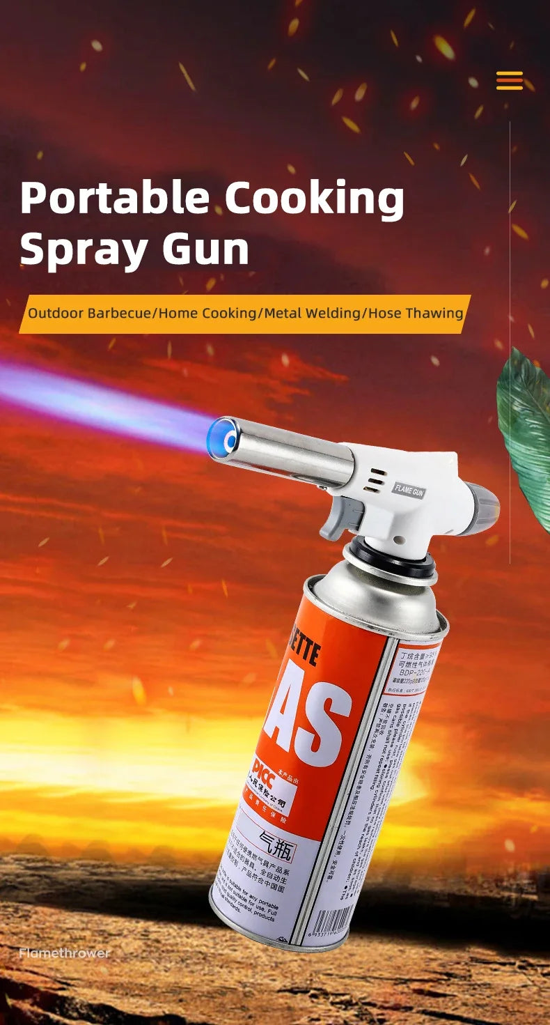 CampFire™ Gas Torch – Butane Welding & BBQ Burner