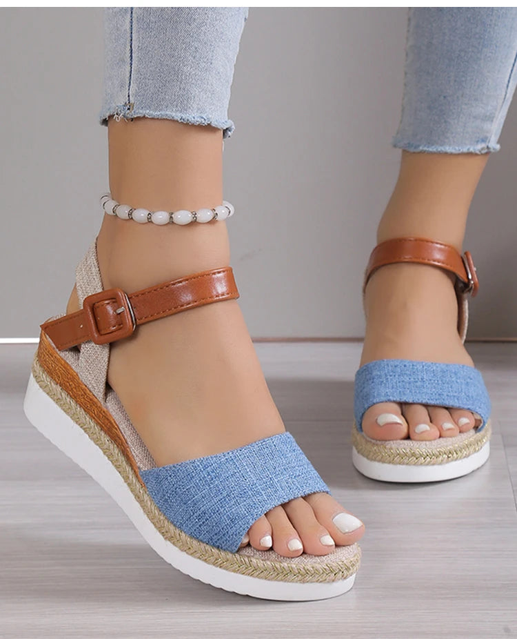Women’s Wedge Sandals – Casual Elegant Soft Summer Shoes