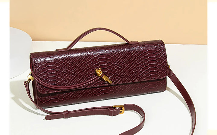 Women’s Leather Clutch & Evening Handbag – Crossbody & Shoulder Bag