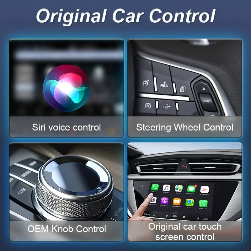 صندوق CarPlayX™ اللاسلكي بتقنية الذكاء الاصطناعي لنظام Android Auto USB